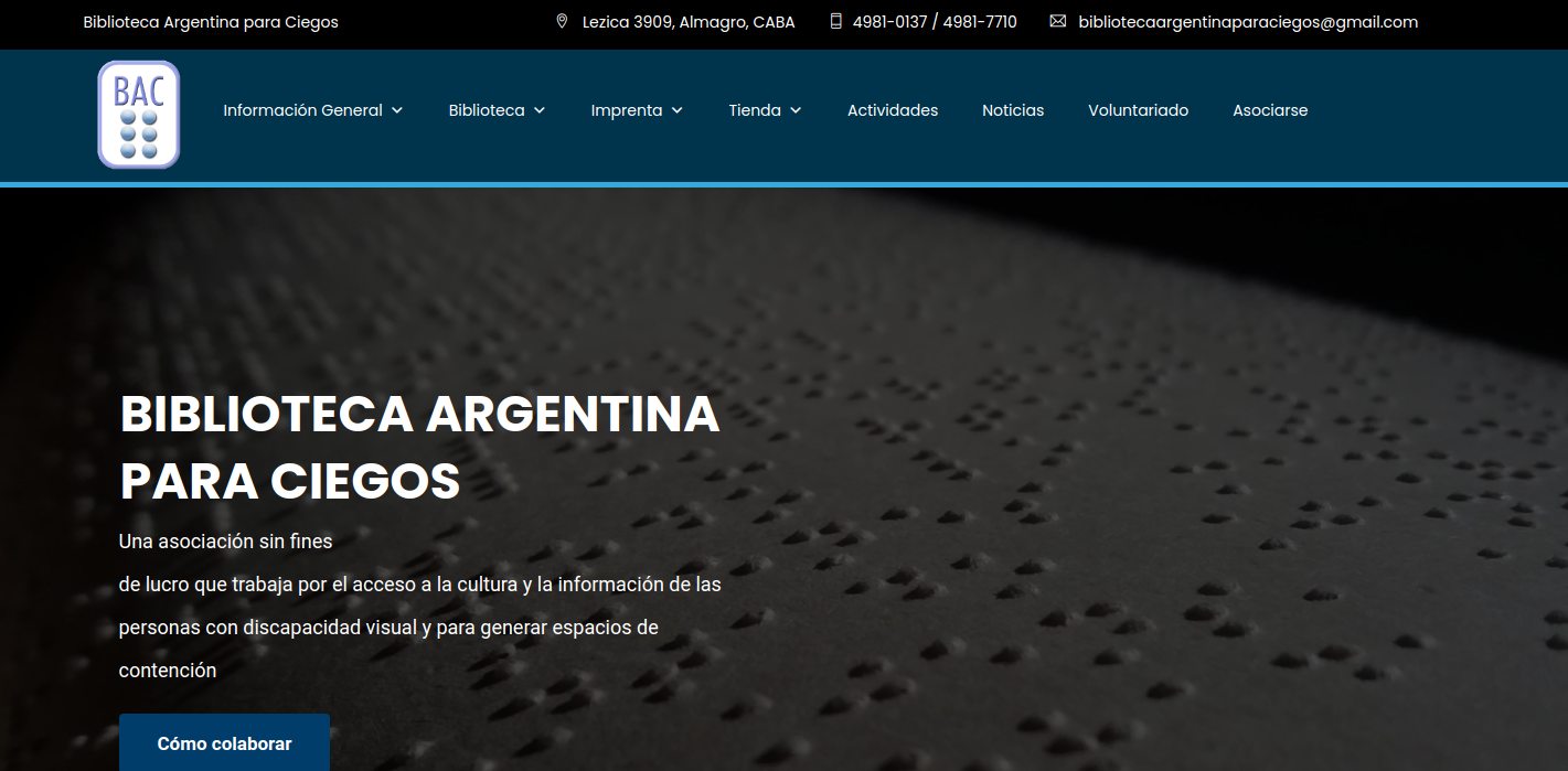 Biblioteca Argentina para Ciegos