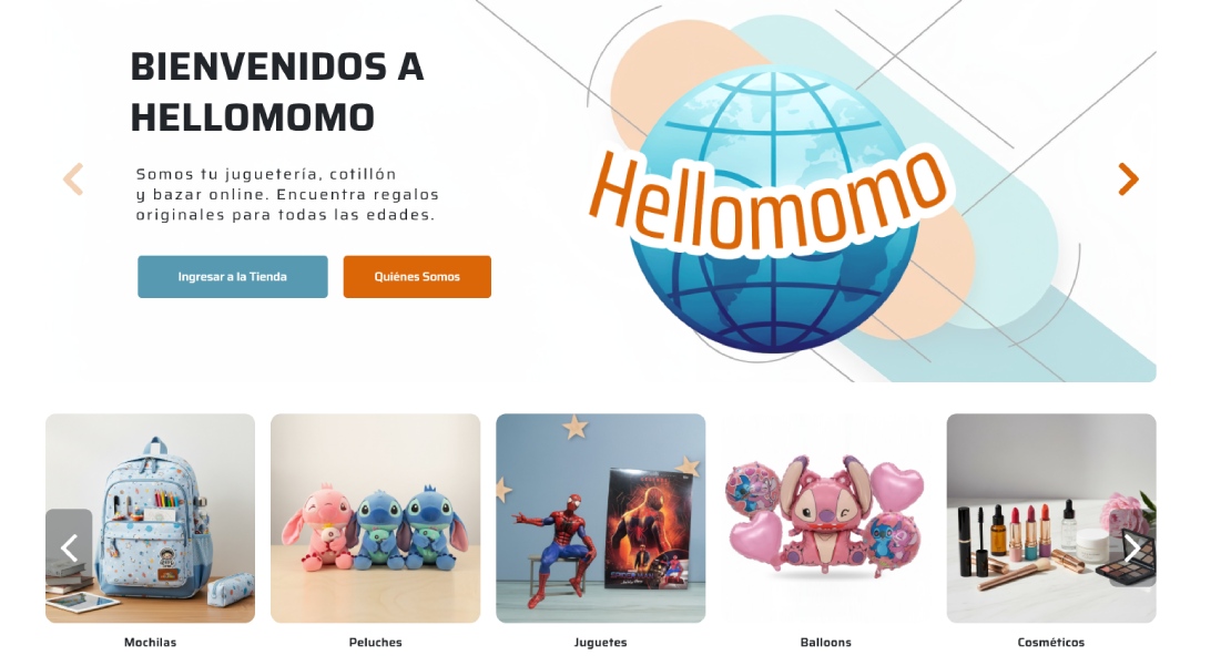 Venta online de articulos de bazar, juguetes, cotillon, librería y mucho más.